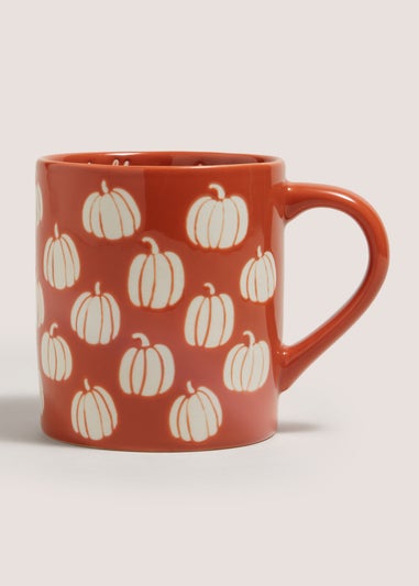 Orange Pumpkin Design Mug