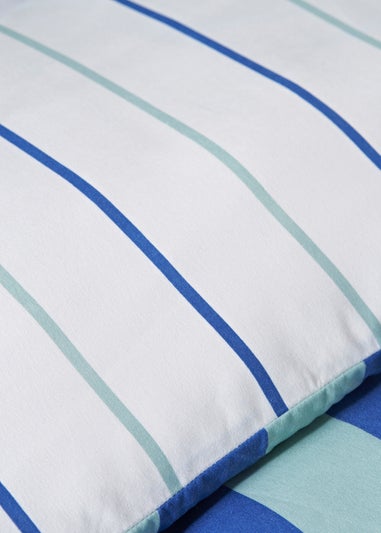 Blue Stripe Duvet Set