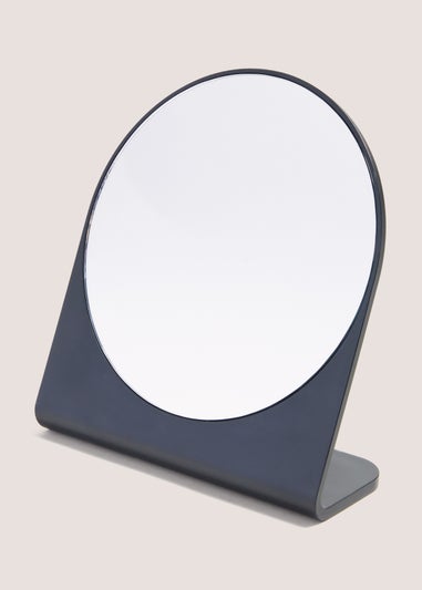 Black Plastic Mirror (19x18x7cm)