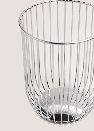 Chrome Utensil Pot