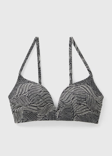 Black Spot Comfort Bikini Top