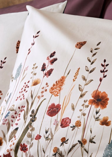 Autumnal Floral Duvet Set