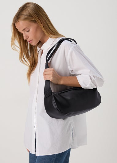 Black Oversized Shoulder Bag