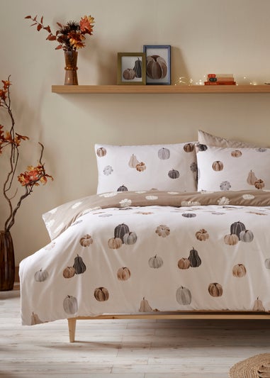 Natural Pumpkin Duvet Set