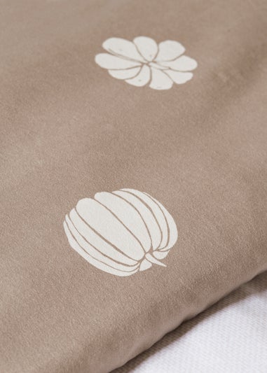 Natural Pumpkin Duvet Set