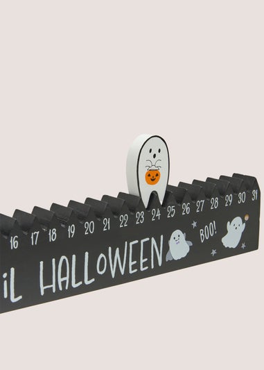 Black Halloween Countdown (46x2.5x10.4cm)