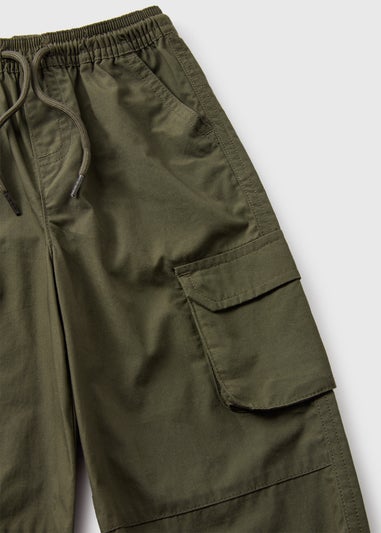 Boys Khaki Cargo Trousers (1-7yrs)