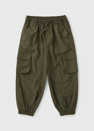 Boys Khaki Cargo Trousers (1-7yrs)