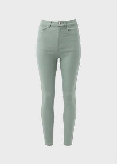 April Green Skinny Jeans