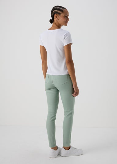 April Green Skinny Jeans