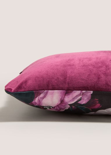 Pink Floral Cushion (43cm x 43cm)