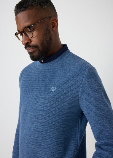 Lincoln Blue Knit Jumper