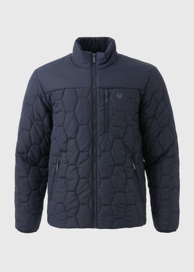 Lincoln Navy Quilted Jacket