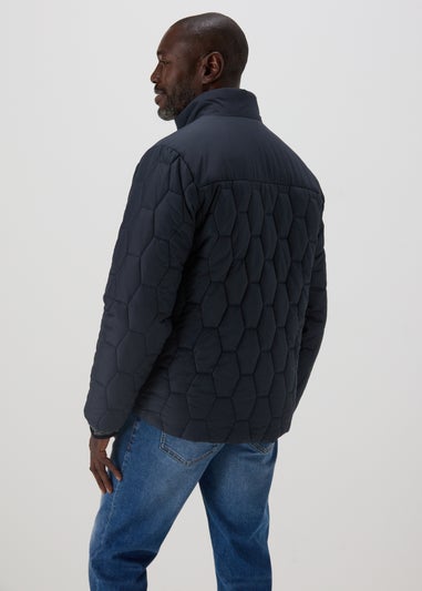 Lincoln Navy Quilted Jacket