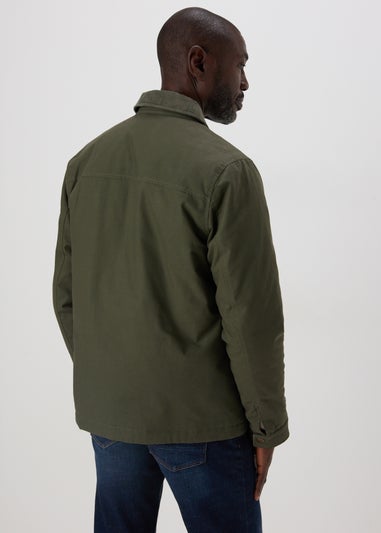 Lincoln Khaki Cord Collar Jacket