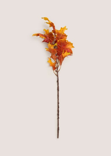 Orange Maple Leaf Stem (68cm)