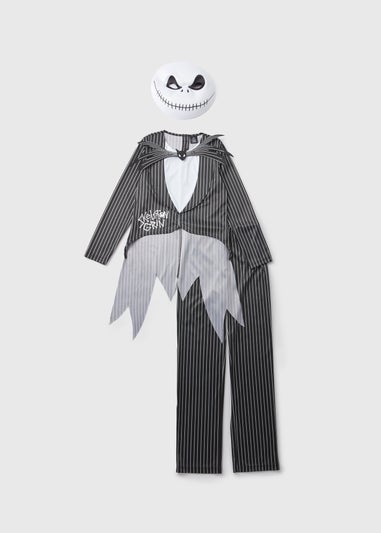 Disney Kids Jack Skellington Fancy Dress Costume (3-11yrs)