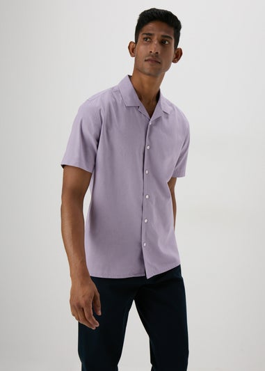 Lilac Linen Shirt