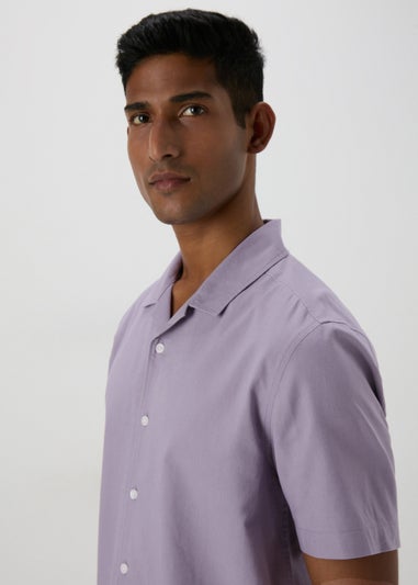 Lilac Linen Shirt