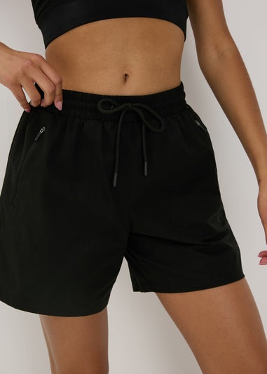 Souluxe Black Walking Shorts