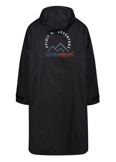 Regatta Black Robe Windbreaker Jacket