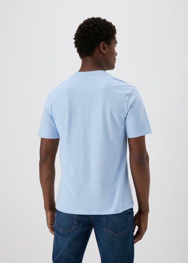 Light Blue Essential Crew Neck T-Shirt