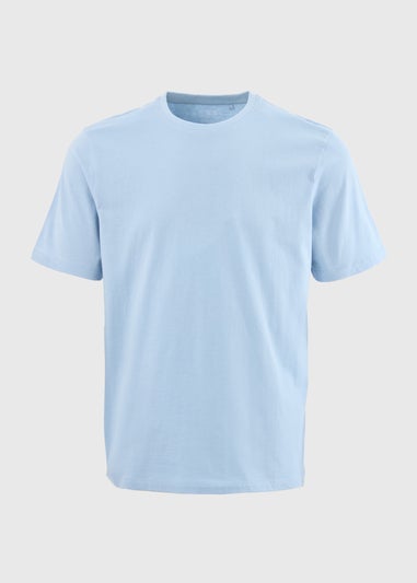Light Blue Essential Crew Neck T-Shirt