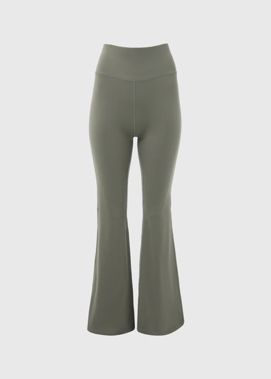 Souluxe Khaki Flare Leggings