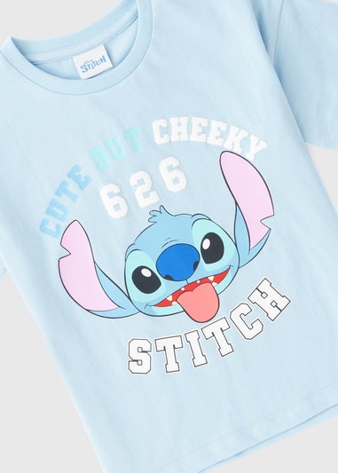 Disney Kids Blue Stitch T-Shirt ( 1-7yrs)