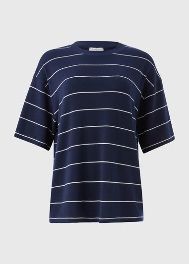 Navy Stripe Soft T-Shirt