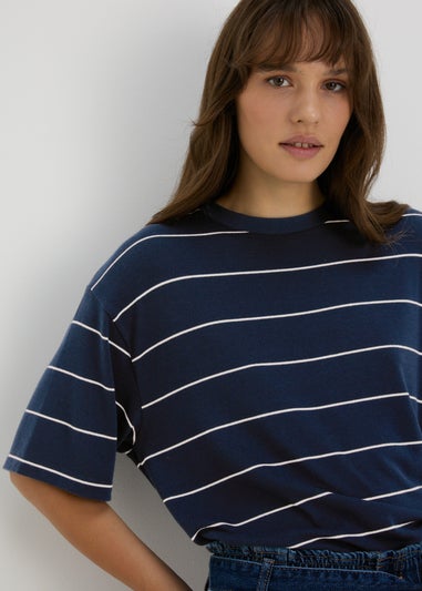 Navy Stripe Soft T-Shirt