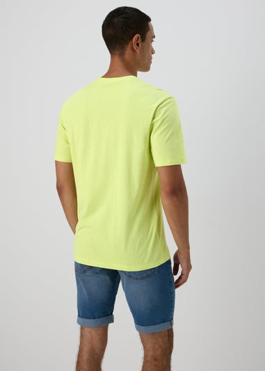 Lime Green Crew Neck T-Shirt