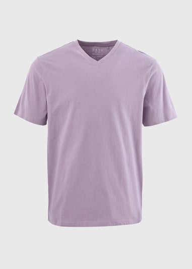 Purple Essential V-Neck T-Shirt