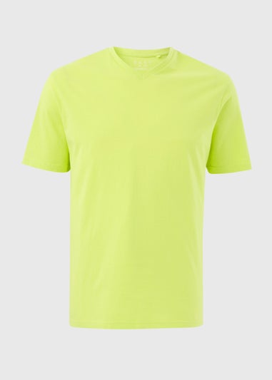 Lime Essential V Neck T-Shirt