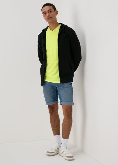 Lime Essential V Neck T-Shirt