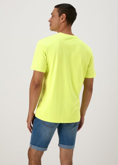 Lime Essential V Neck T-Shirt