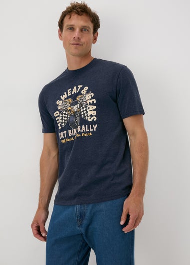 Navy Dirt Bike Rally T-Shirt