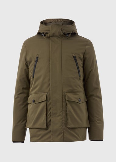 Khaki Hybrid Parka Jacket