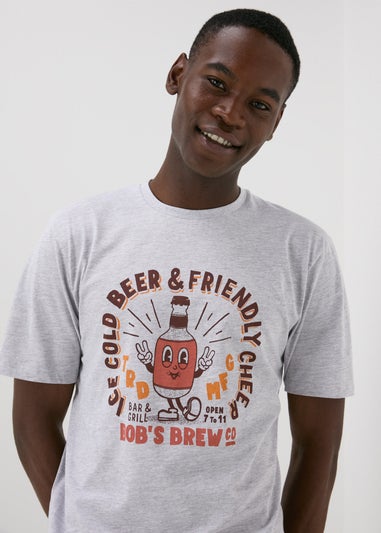 Grey Cold Beer T-Shirt