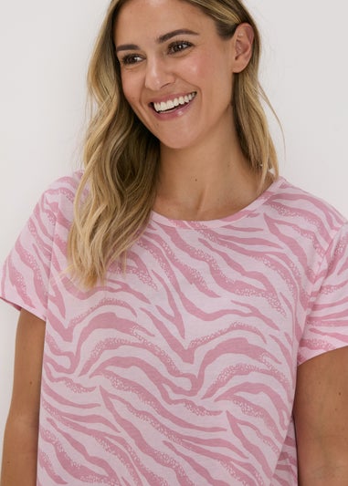 Pink Animal Print Nightie