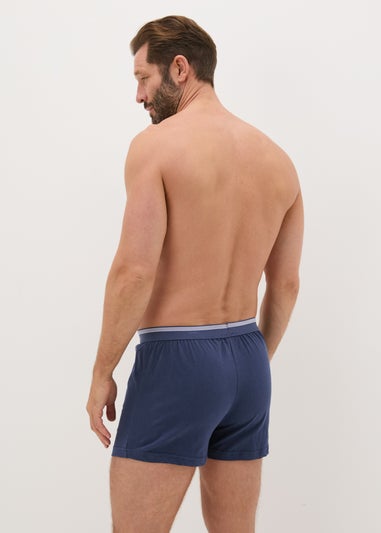 5 Pack Navy Loose Fit Boxers