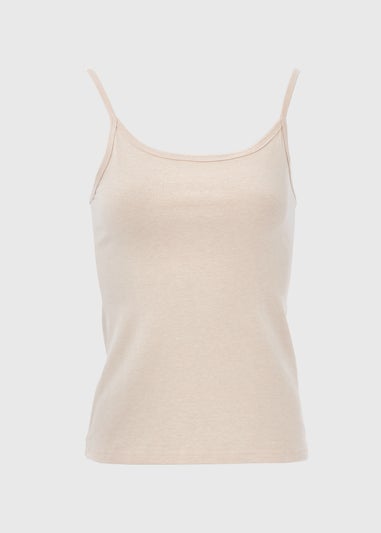 Beige Basic Cami Top