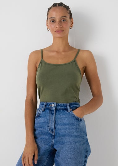 Green Basic Cami Top