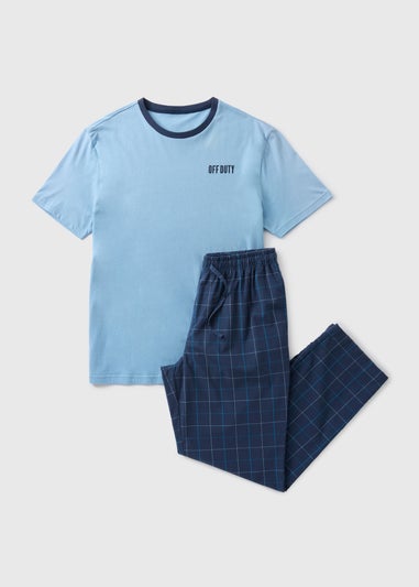 Blue Off Duty Pyjama Set