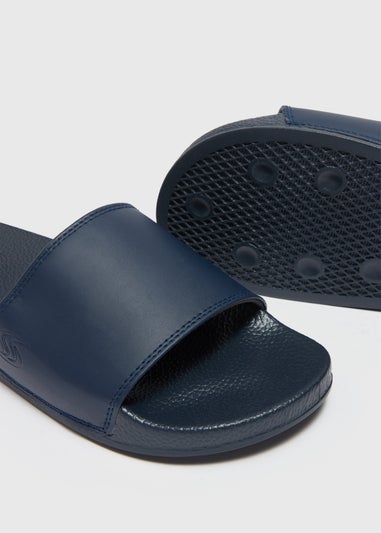 Souluxe Navy Sliders