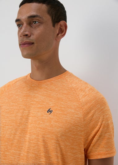 Souluxe Orange Two Tone T-Shirt