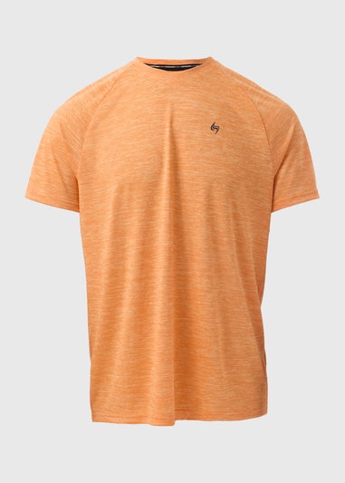 Souluxe Orange Two Tone T-Shirt