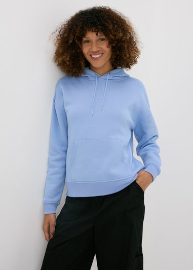 Blue Basic Hoodie