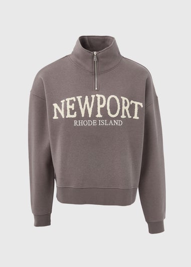 Half Zip Sweatshirt