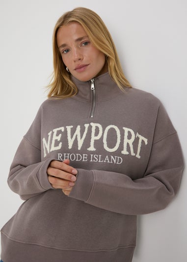 Half Zip Sweatshirt